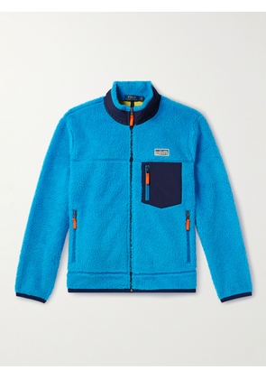 Polo Ralph Lauren - Shell-Trimmed Fleece Jacket - Men - Blue - S