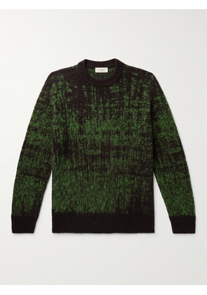 PIACENZA 1733 - Brushed-Wool Sweater - Men - Green - IT 46