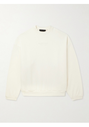 FEAR OF GOD ESSENTIALS - Logo-Appliquéd Cotton-Blend Jersey Sweatshirt - Men - White - XXS