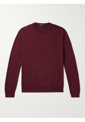 Incotex - Zanone Slim-Fit Wool Sweater - Men - Red - IT 46