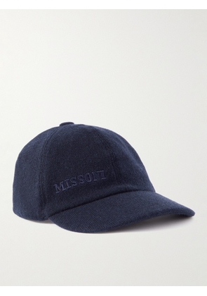 Missoni - Cashmere-Felt Baseball Cap - Men - Blue