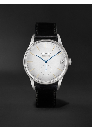 NOMOS Glashütte - Orion Neomatik Limited Edition Automatic 41mm Stainless Steel and Leather Watch, Ref. No. 365.S1 - Men - White
