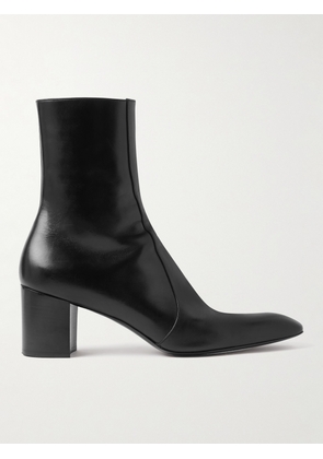 SAINT LAURENT - XIV Leather Chelsea Boots - Men - Black - EU 41
