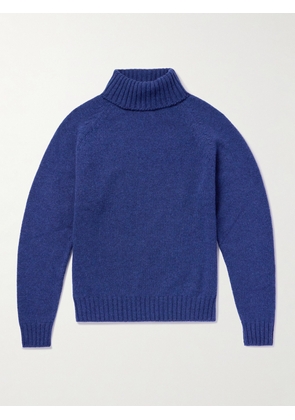 UMIT BENAN B - Cashmere Rollneck Sweater - Men - Blue - S
