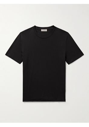 Canali - Cotton-Jersey T-Shirt - Men - Black - IT 46