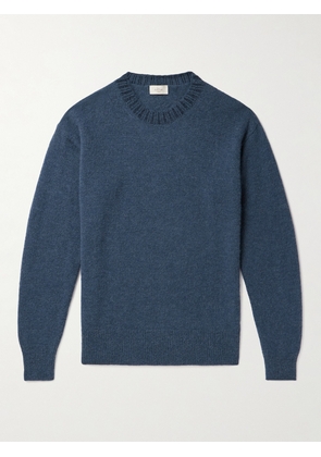 Altea - Alpaca-Blend Sweater - Men - Blue - S