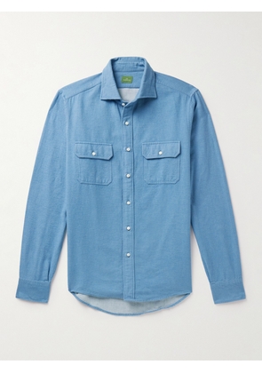 Sid Mashburn - Work Brushed-Cotton Shirt - Men - Blue - S