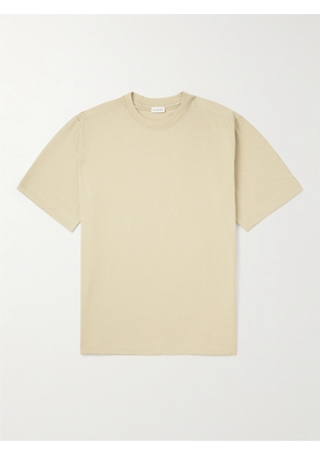 Burberry - Logo-Embroidered Cotton-Jersey T-Shirt - Men - Neutrals - XS