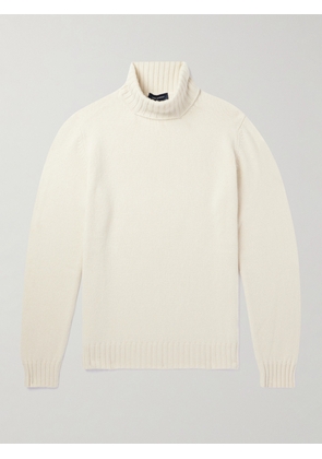 Thom Sweeney - Knitted Cashmere Rollneck Sweater - Men - Neutrals - M