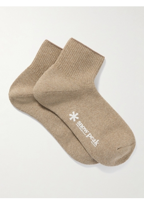 Snow Peak - Full Pile Knitted Socks - Men - Neutrals