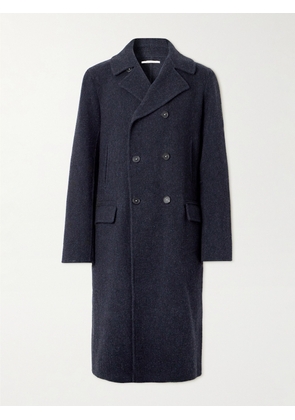 Massimo Alba - Double-Breasted Wool Coat - Men - Blue - IT 46