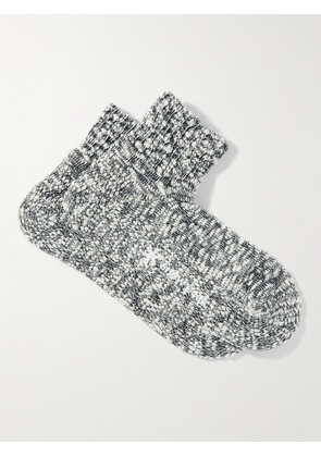 Snow Peak - Gara Gara Cotton-Blend Socks - Men - Gray