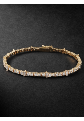Ileana Makri - Rivulet Gold Diamond Bracelet - Men - Gold - 18