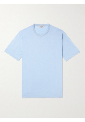John Smedley - Lorca Slim-Fit Sea Island Cotton T-Shirt - Men - Blue - S