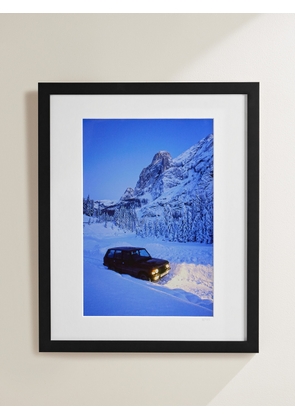 Sonic Editions - Framed 2022 Range Rover in the Dolomites Print, 16&quot; x 20&quot; - Men - Black