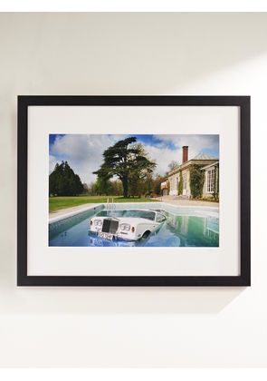Sonic Editions - Framed 1997 Rolls in the Pool Print, 16&quot; x 20&quot; - Men - Black