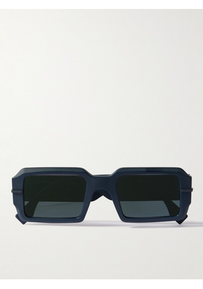 Fendi - Fendigraphy Square-Frame Acetate Sunglasses - Men - Blue