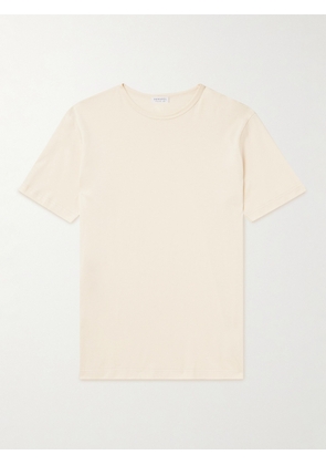 Sunspel - Supima Cotton-Jersey T-Shirt - Men - Neutrals - S