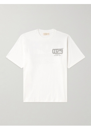 Museum Of Peace & Quiet - Logo-Print Cotton-Jersey T-Shirt - Men - White - S