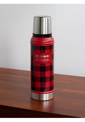 Pendleton - Stanley® Classic Insulated Printed Stainless Steel Bottle, 946ml - Men - Red