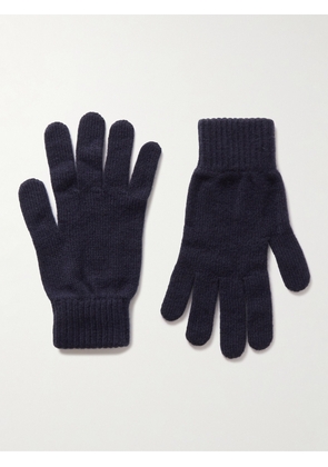 Johnstons of Elgin - Cashmere Gloves - Men - Blue