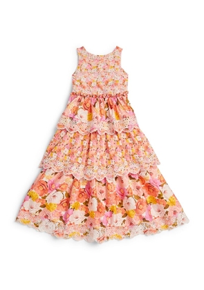 Marlo Embroidered Blossom Maxi Dress (3-16 Years)