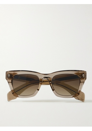 Jacques Marie Mage - Yellowstone Forever Dealan Square-Frame Acetate Sunglasses - Men - Brown