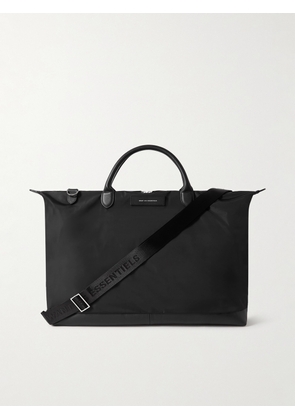 WANT LES ESSENTIELS - Hartsfield 2.0 Leather-Trimmed Nylon Weekend Bag - Men - Black