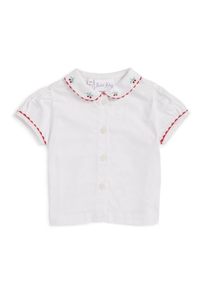 Rachel Riley Embroidered Cherry Blouse (6-24 Months)