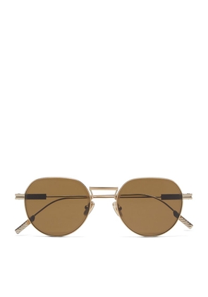 Zegna Tinted-Lens Sunglasses
