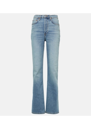 Re/Done 70s high-rise bootcut jeans