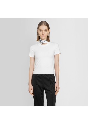 Y/PROJECT WOMAN WHITE T-SHIRTS