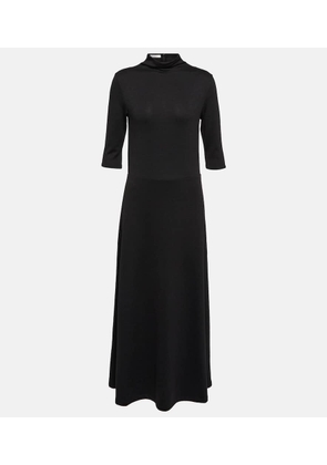Vince Knitted jersey midi dress