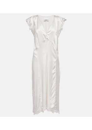 Isabel Marant Jordina silk-blend midi dress