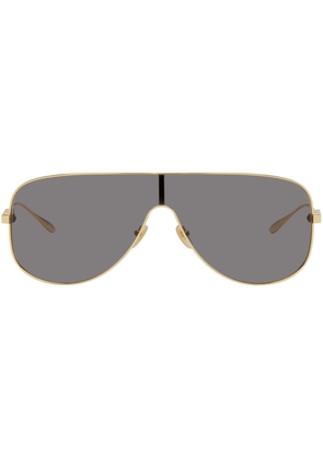 Gucci Gold Mask Sunglasses