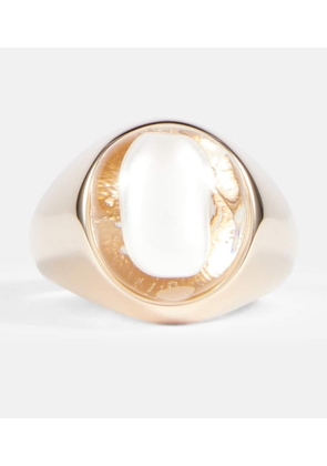 Chloé Darcey faux pearl ring