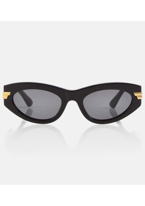 Bottega Veneta Classic oval sunglasses