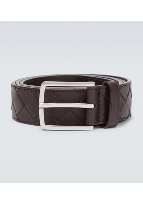 Bottega Veneta Intreccio leather belt