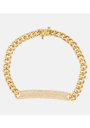 Shay Jewelry Mini Me 18kt gold bracelet with diamonds