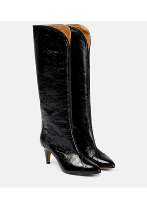 Isabel Marant Lestany leather knee-high boots