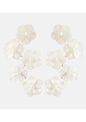 Jennifer Behr Mari floral earrings