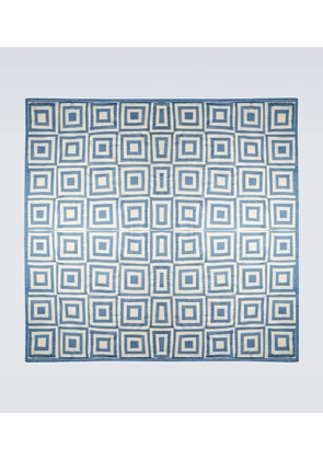 Bode White House Steps quilted throw
