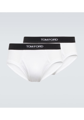 Tom Ford Set of 2 cotton-blend briefs