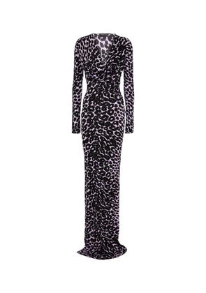 Tom Ford Leopard-print gown