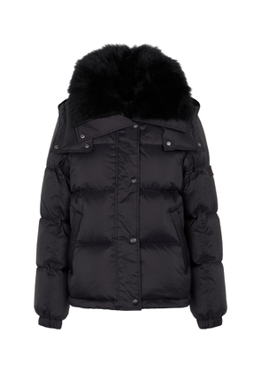 Yves Salomon Army shearling-trimmed down jacket