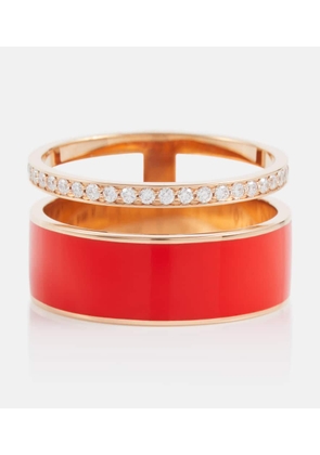 Repossi Berbere Chromatic rose gold ring with diamonds