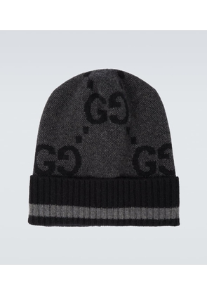 Gucci GG knitted cashmere hat