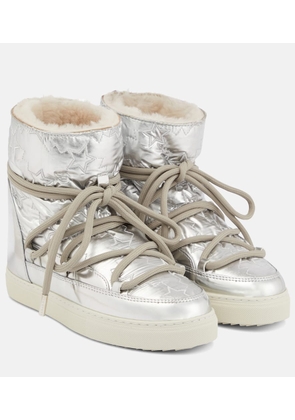 Inuikii Sneaker Star Wedge metallic snow boots
