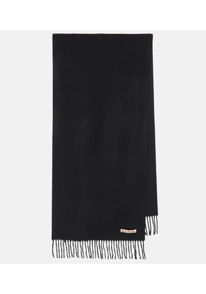 Acne Studios Canada Narrow fringed cashmere scarf