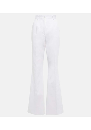 Dolce&Gabbana High-rise flared pants